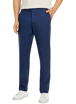 PT Torino Mens Slim Fit Traveler Cotton Stretch Pants 36